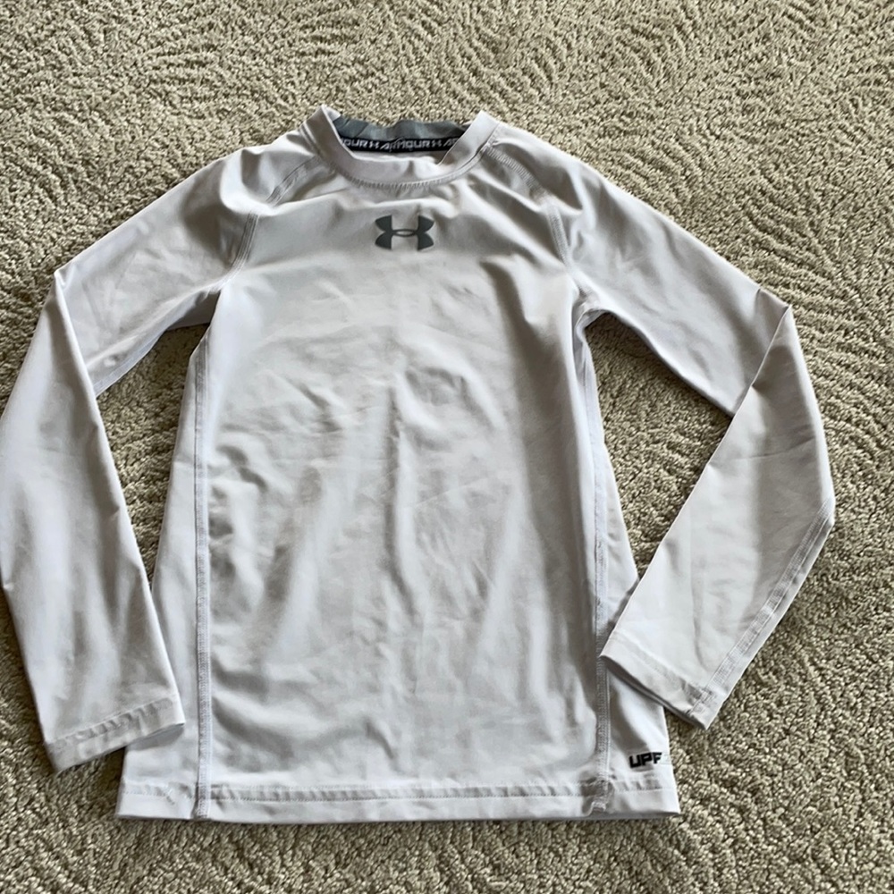 White Under Armour Long Sleeve